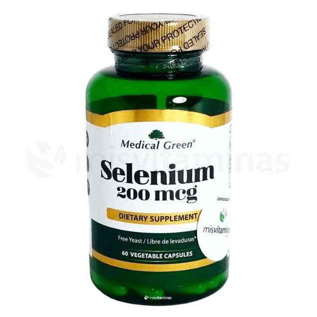 Selenio 200mcg(Selenium)Medicalgreen