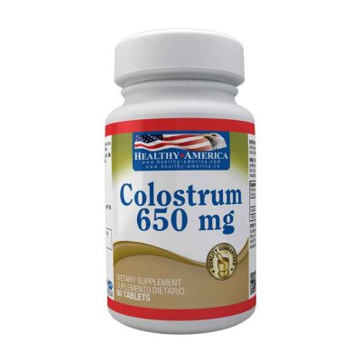 Calostro(Colostrum)650mg x 60 tab -Healthy America