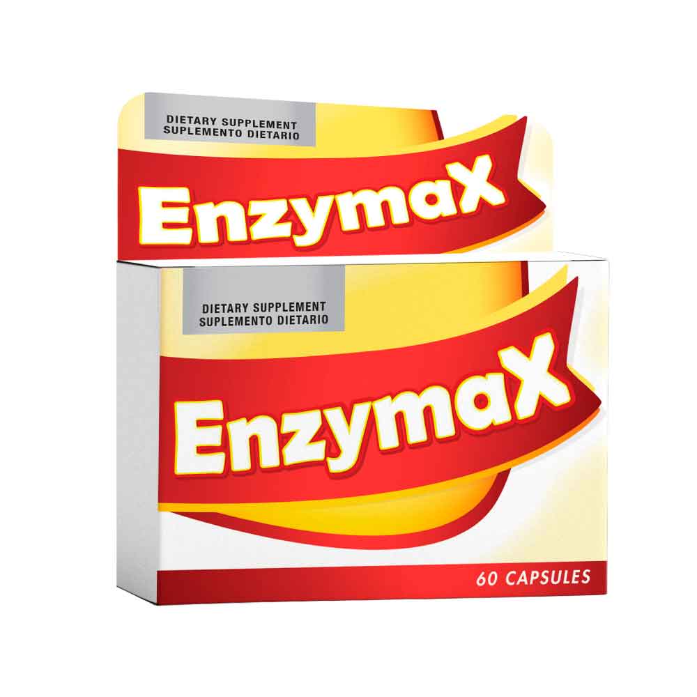Enzymax- X 60 Caps-enzimas Digestivas- Healthy america-