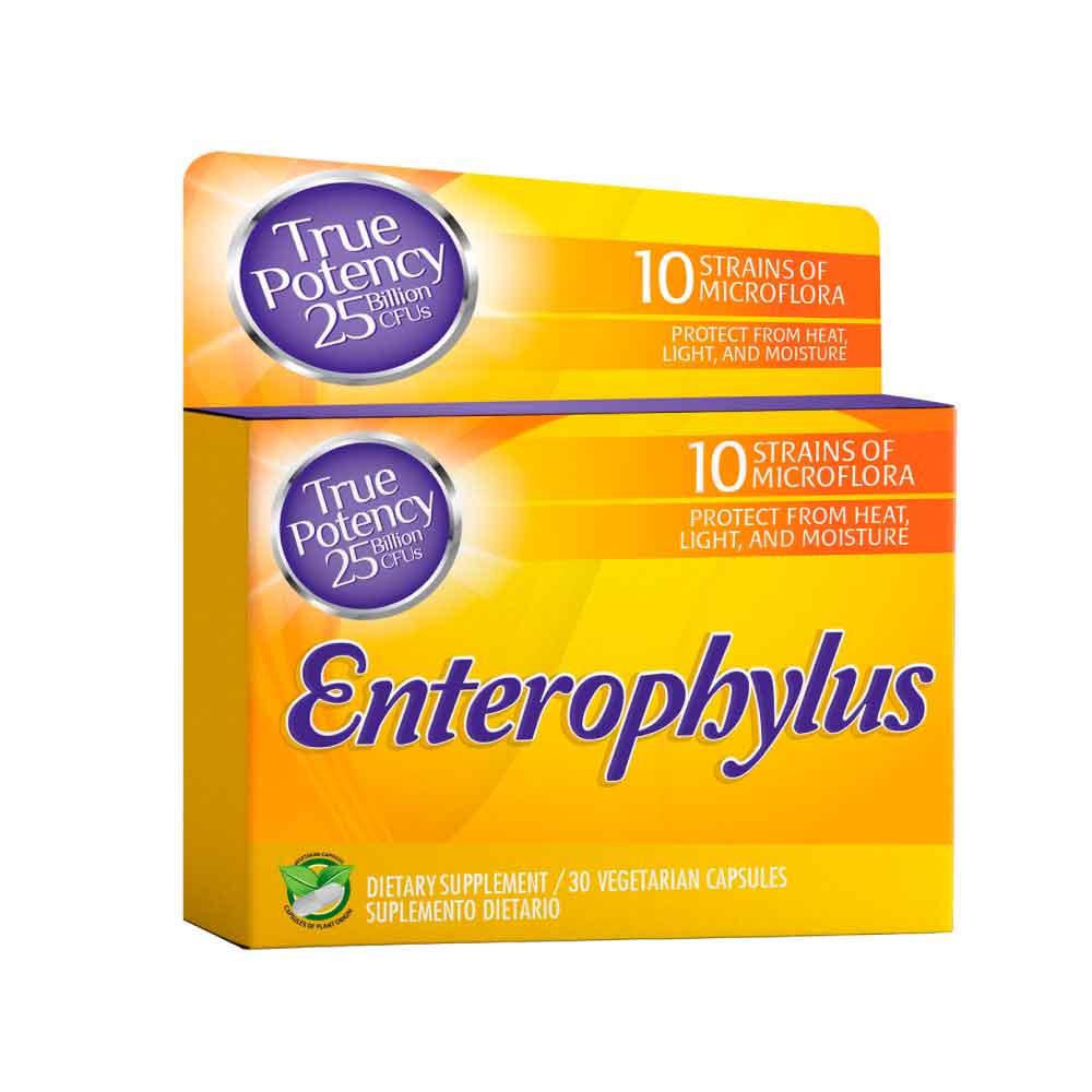 Enterophylus x 30 Caps Vegetarianas con probióticos- Healthy America-
