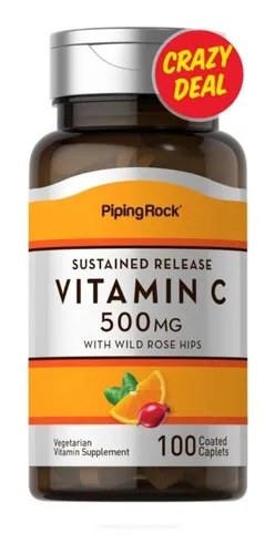 Vitamina C 500MG PipingRock