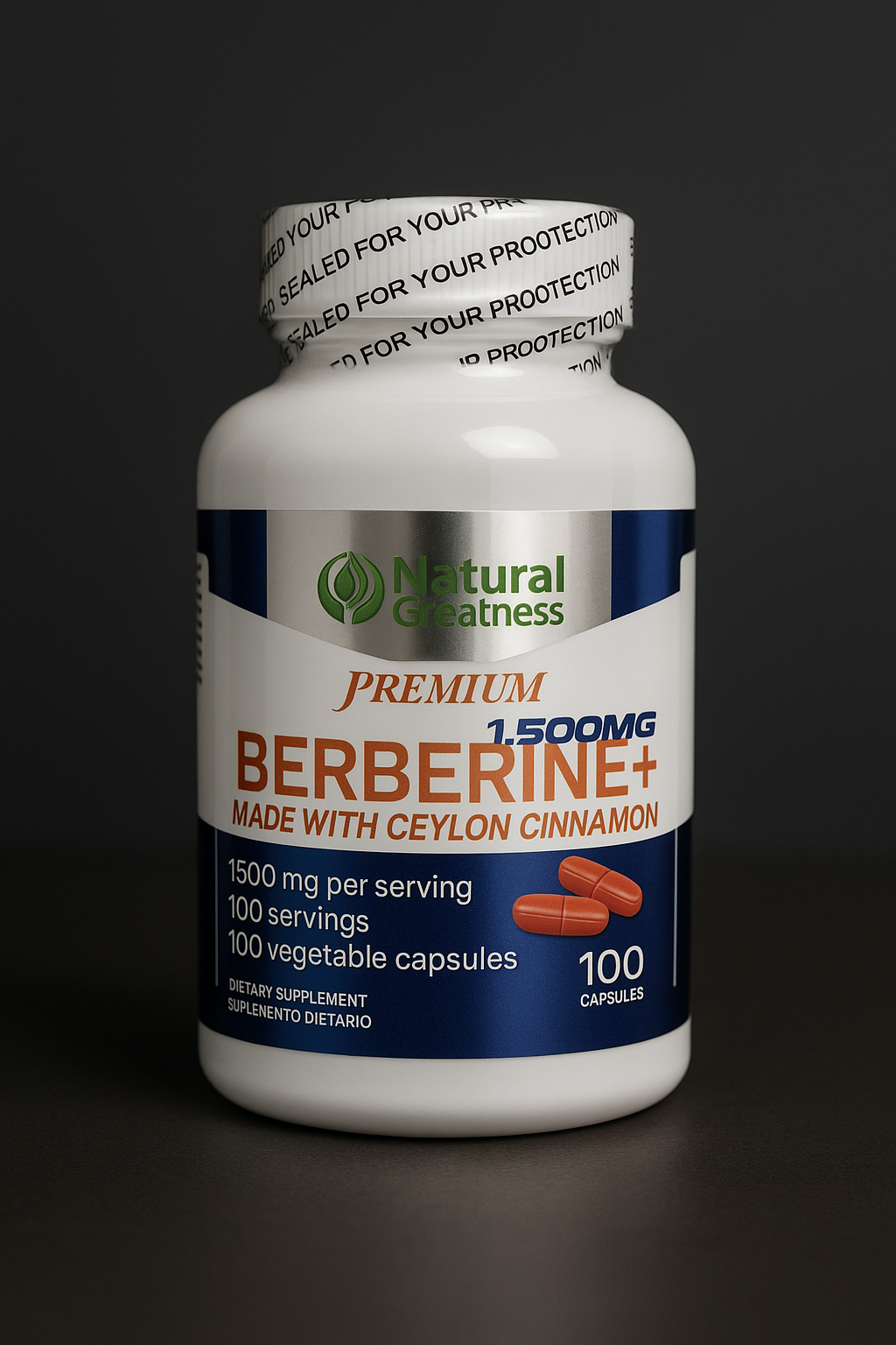 berberine 1500 mg