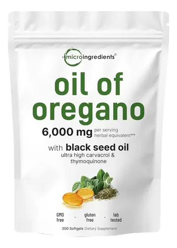 Oil of Oregano 6,000 mg