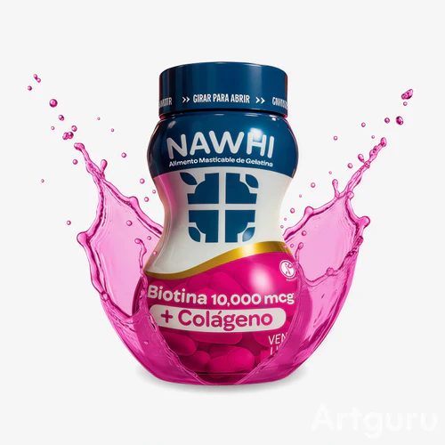 NAWHI Biotina + Colágeno